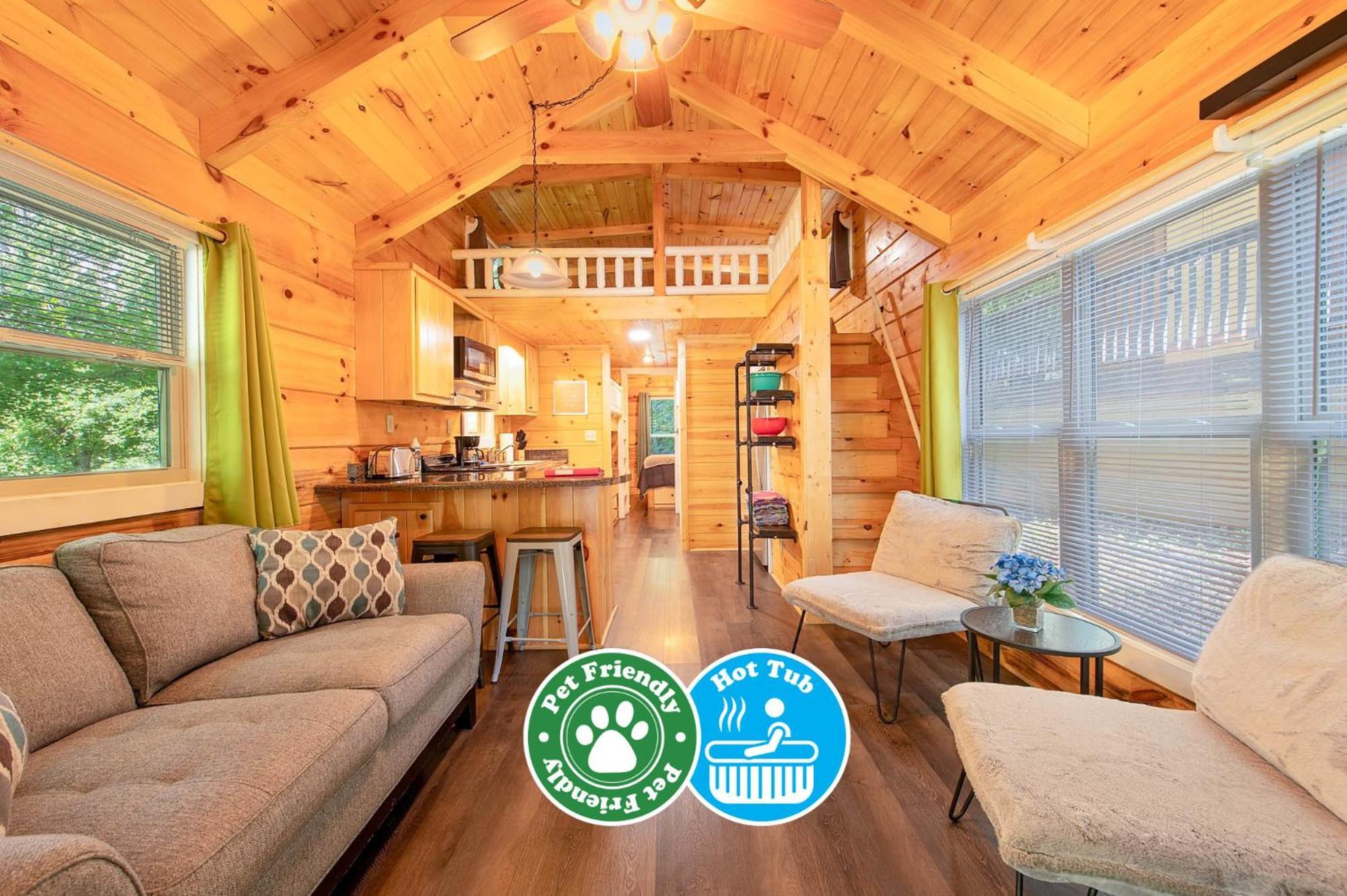 Elise Cabin Forest Retreat 5 Mins To Downtown Chattanooga Eksteriør bilde